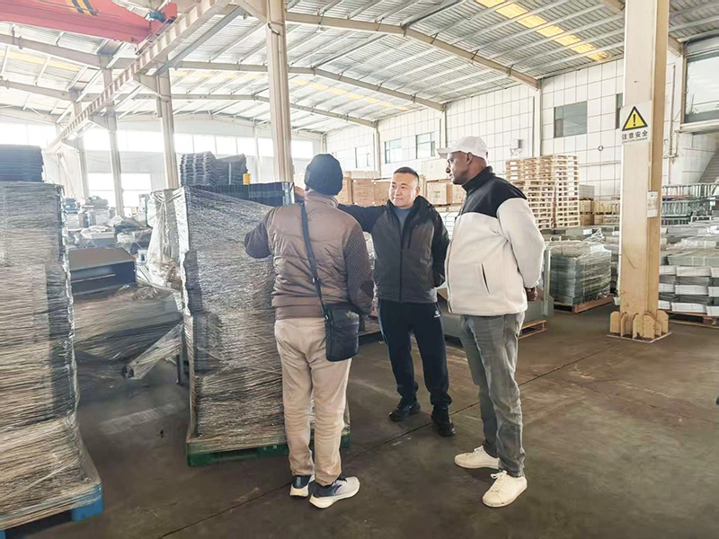 Customers from Africa visited our company