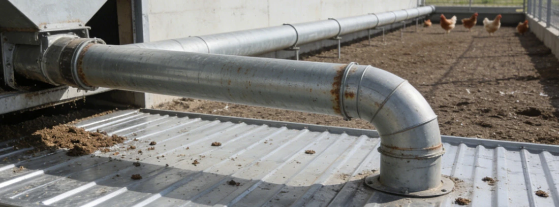 Outside manure conveyor